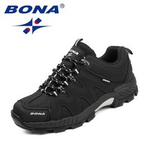 올라 Bona new arrival 클래식 스타일 남성 하이킹 신발 레이스 업 남성