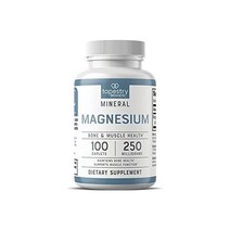 태피스트리 마그네슘 250mg 캐플릿 100ct 뼈 건강 근육 에너지 3개월 공급