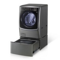 LG전자 트롬 트윈워시 드럼세탁기 F19VBTM 19kg 방문설치, F19VBT, F4VC, 모던 스테인리스