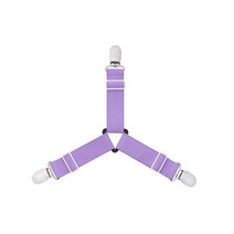 침대 매트리스받침대 홈 조절 가능한 시트 탄성 그리퍼 벨트 패스너 소파 매트리스 커버 코너 홀더 클립 발 정리 도구 115888, 1 pcs Purple