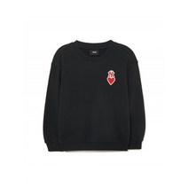 MLB 엠엘비 KIDS 하트 로고 맨투맨 NY Black 7AMTH0134-50BKS