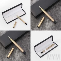 마이몰12 만년필 케이스세트 골드 여성 만년필 고급 볼펜 세트