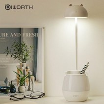 탁상용 LED등 수납형 스탠드조명 책상등 테이블조명, 브라운베어