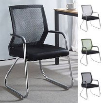 RNO2581 사무용의자 대기실 상담실 회의실 체어, 그린