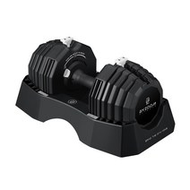 바이줌 무게조절 덤벨 25kg 홈트 홈짐 운동 기구 아령, 블랙, 1개