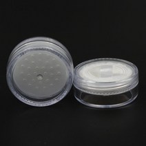 바란분유포트 온도조절 전기포트 티포트 분유포트기 100pcs 20g 파우더 항아리 Sifter 뚜껑 퍼프 화장품 용, 한개옵션0