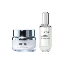 티르티르 도자기 밀크 앰플 40ml+코어 크림 50ml, 티르티르 도자기 앰플40ml+코어 크림 50ml