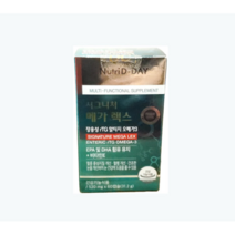 뉴트리디데이 장용성 rTG 알티지 오메가3 메가렉스, 60캡슐, 1개
