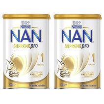 호주 Nestle NAN 네슬레 난 슈프림 프로 1단계 베이비 포뮬라 분유 800g 2팩