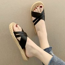 데일리 여성 엑스자 포인트 여름 슬리퍼 실내화 신발