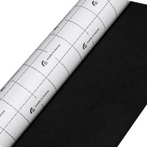 데코인 65cm/70cm 고정폭 세무시트지 스웨이드시트지 패브릭시트지 의류수선 수선패치 자동차인테, 2.접착식스판스웨이드 1150.검정 (70cm폭)