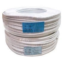 VCTF 2C/3C 1.5SQ 백색 1M 단위 판매 전선 케이블 단선 전기 국산 IV SV CV VCTFK 장원형 충진형 HIV, VCTF 3C 1.5SQ 백색 1M