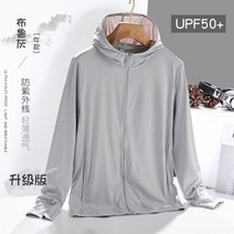 캠핑 NANCY TINO UPF50 + 아이스 실크 여름 선 스크린 의류 야외 조명 및 얇은 안티 자외선 스킨 자켓 하이, 05 Grey Women_05 XXXL