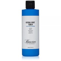 Baxter of California 남성용 허브 민트 토너 모든 타입 비 건조 파라벤 프리 200ml