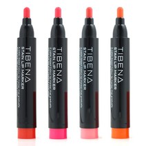 티베나 스테인 립마커 3g 립메이크업 4가지 컬러 khj543*018487660KQ, 1, 어반오렌지, 본상품선택