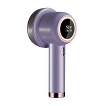 보풀제거기 유선 만능 세탁소용 업소용 USB 의류 퍼즈 리무버 디지털 디스플레이 전기 매트 카펫 러그 트리머 휴대용 스풀 제거 도구 이중 사용 가정용, [02] 보라색