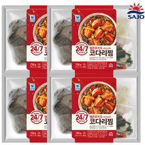 사조대림 얼큰 우거지 코다리찜 750g x4개 밀키트