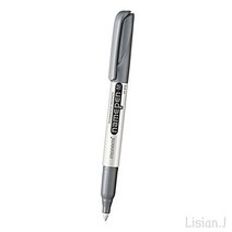 리시안제이 은색 네임펜 굵은글씨용 1P 색깔네임펜 네임볼펜