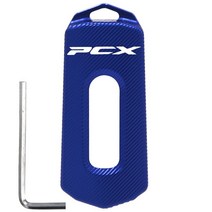 혼다 오토바이 스마트 키 보호 고리 케이스 커버 PCX150 원격 제어 셸 액세서리, 10 PCX150 Blue