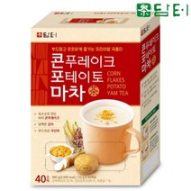 담터 콘푸레이크 포테이토 마차 40T 율무차 천마차