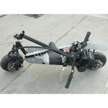 시골 마실 낚시 가솔린 미니 스쿠터 킥보드 접이식, 상세 페이지 참고, 레드 프레임 엔진 2스트로크 52CC