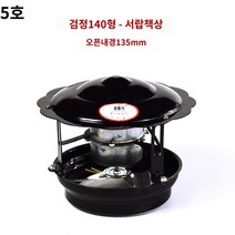 옥상환풍기 굴뚝환풍기 베란다환풍기 연기배출기 주철 유도철붓는흡연환가정용, 4.5호 - 블랙 140형 60w