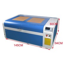 꾹미 레이저각인기 레이져각인기 DIY 목재 아크릴 아트워크용 1060 레이저 조각기 디지털 커터 프린터 CO2, 02 CW5000