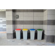 아파트 학교 관공서 식당 음식물 쓰레기통 120리터, 04. JY-120P (페달형), 주황, 무지