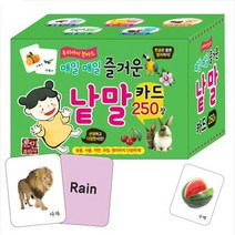 [훈민출판사]매일매일 즐거운 낱말카드 전 250장, 없음