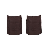 케삭 카페 미니앞치마 브라운 2개 1SET