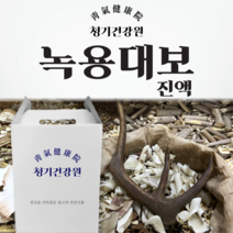 녹용대보 진액 110ml x 60포 l 녹용과 24가지 자연재료를 담아 면역력에 좋은 보약선물세트