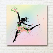 수재샵 발레리나 (라운드 3D 가로 40cm X 세로 40cm) 보석십자수