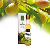 자연에서 채취한 개복숭아를 항아리 발효숙성한 개복숭아 발효청 300ml, 1개