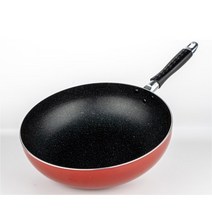 국산 업소용 식당용 가정용 마블스톤 코팅 튀김팬 볶음팬 궁중팬 웍, G튀김팬30cm
