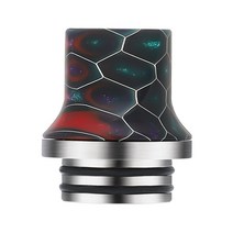 1pc 810 드립 팁 교체 스테인레스 수지 커넥터 Tfv8 Tfv12 탱크 커피 머신용 표준 커버, 04 ECI4083MC