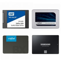 웨스턴디지털 WD Blue 3D 마이크론 Crucial MX500 BX500 삼성 870 EVO 250GB 500GB 비교모음, 4.삼성 870 EVO 250GB