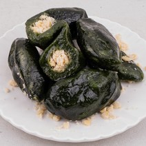 국산 햅쌀 모시송편 1kg (기피동부 모싯잎송편), 1개