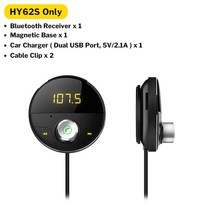 카오디오블루투스Deelife FM 변조기 송신기 블루투스 차량용 Mp3 플레이어 3.5mm 잭 UX 어댑터 T 5.0 오, 01 Handsfree BT Car Kit