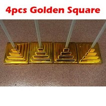 탁상용 국기 14*21cm 4pcs 수리남 페루 파나마 푸에르토리코 파키스탄 테이블 플래그 도미니카 공화국 아프가니스탄 코스타리카 데스크 플래그, 4pcs 골든 스퀘어