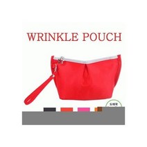 땡처리) 링클 파우치 모던스타일 [PH082] 가방 판촉물 백 클러치 미니백 여행용 화장