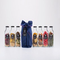 술판다 담금주 키트 500ml 2구 잔세트, 국화/딸기베리