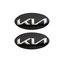k7엠블럼 엠블럼1세트(앞+뒤), 실버, 2016-2019식(올뉴k7)