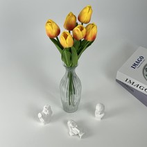 랄라룸 망고튤립 5Color 낱개950원 5P4500원 10P8000원, 10p, 옐로우+레드
