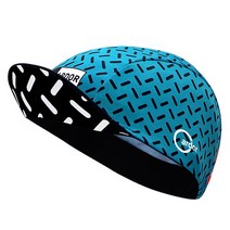 [원아더] 사이클링캡 자전거 모자 조각모 사이클모자, 블럭아쿠아