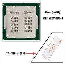 G3930 인텔 LGA 1151 프로세서 펜티엄 G4400 CPU G4560 G5500 열 그리스 포함 셀러론 G3930 데스크탑, 09 Contact for others