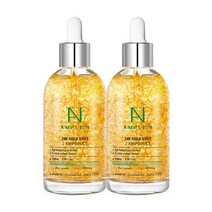 앰플엔 24k골드샷 앰플 대용량 100ml 1+1, 없음