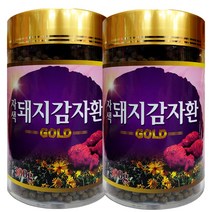 더블에이치 말린 돼지감자효능 자색 돼지감자환 300g 2통
