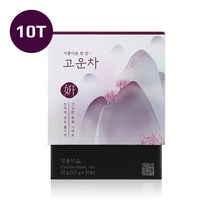 [혜민원] 한방차 고운차 고급삼각티백 2.0g x 10개, 2g