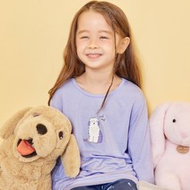 수아팜 여아 블루퍼피 7부 내의 세트