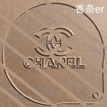 커피 스텐실 라떼아트 베이커리 스텐실도안 아크릴도안 스테인레스 101270, 샤넬 4인치 아크릴, 1개